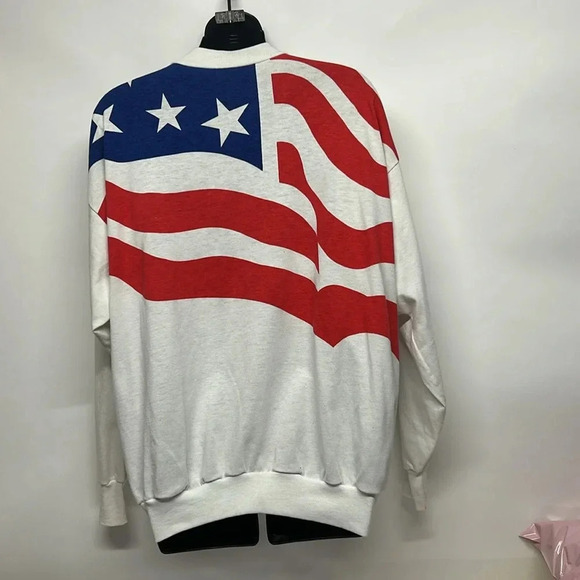 1980s 1990s USA zip up jacket size extra large - Picture 5 of 7